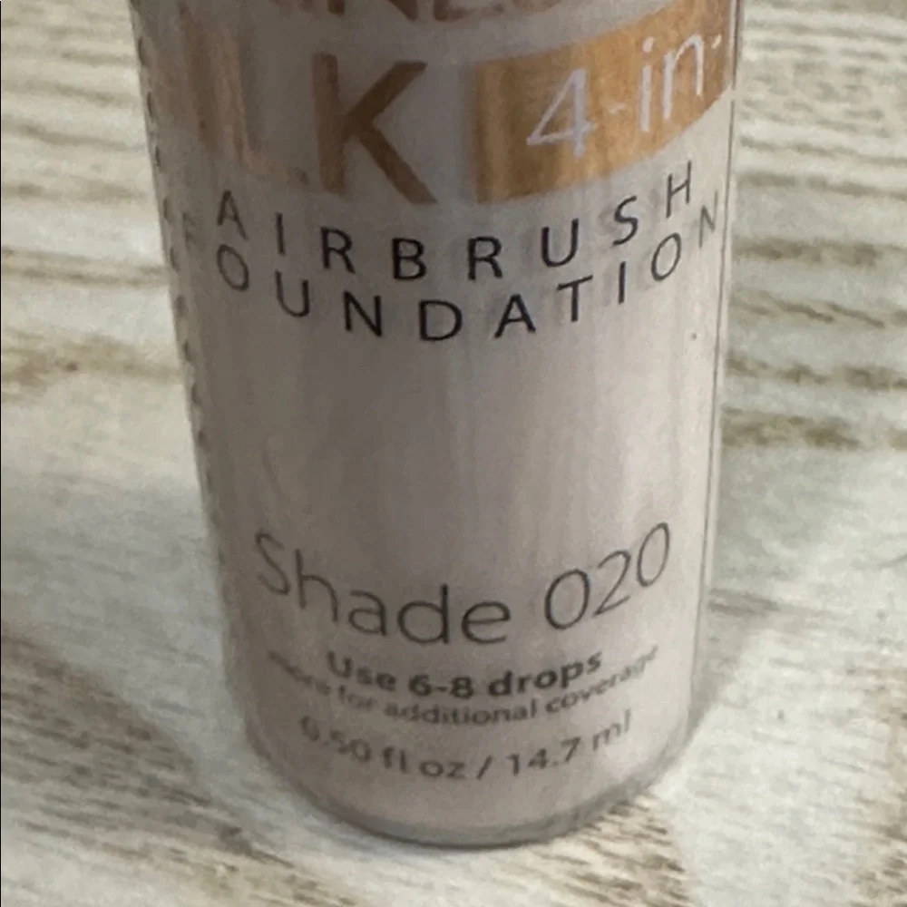 Luminess Air Silk 4-in-1 Shade 020 Airbrush Foundation .5 fl oz New Sealed